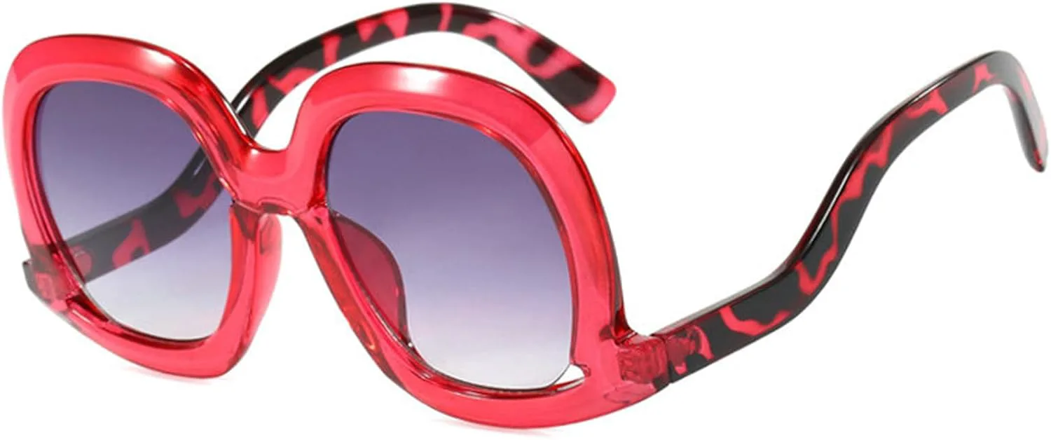 

Хелена Модные солнцезащитные очки большого размера Стильные винтажные очки в конфетной оправе Модный дизайн Градиентные солнцезащитные очки UV400 S68 helena, C3