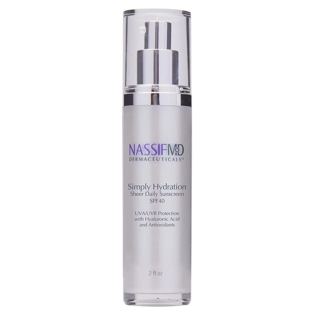 Солнцезащитный крем NassifMD Simply Hydration SPF40 Sheer