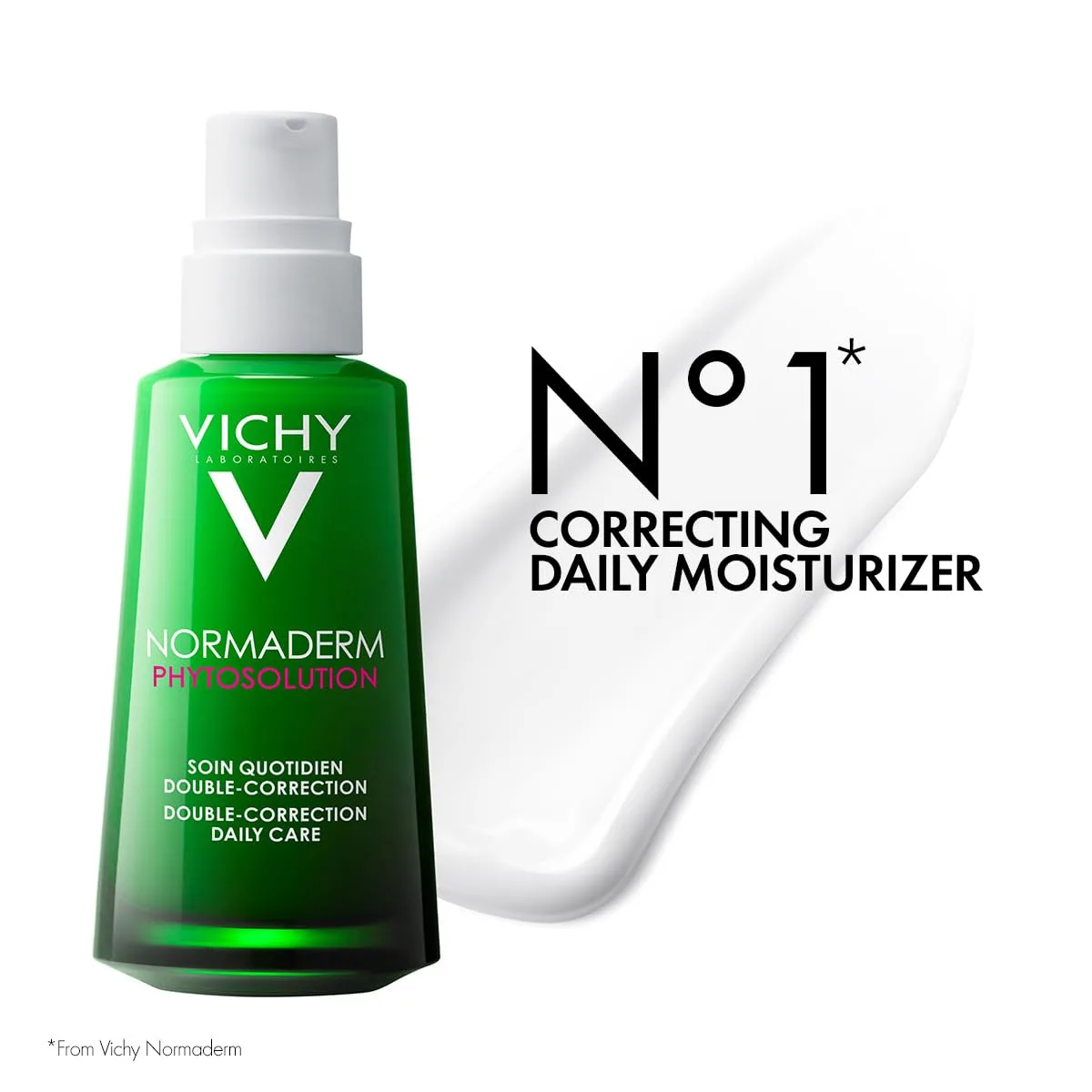 Крем для лица Vichy — Normaderm Acne Control Daily Moisturizer, увлажняющий против акне, без масла, с %, 50 мл — фото 2