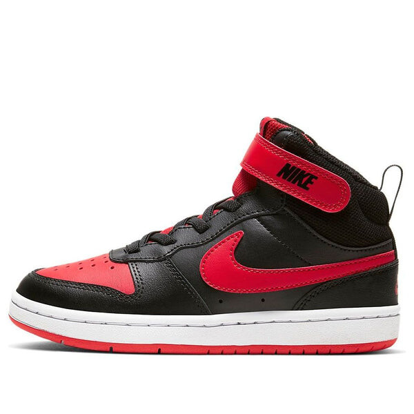 

Кроссовки Court Borough Mid 2липучки Nike, черный