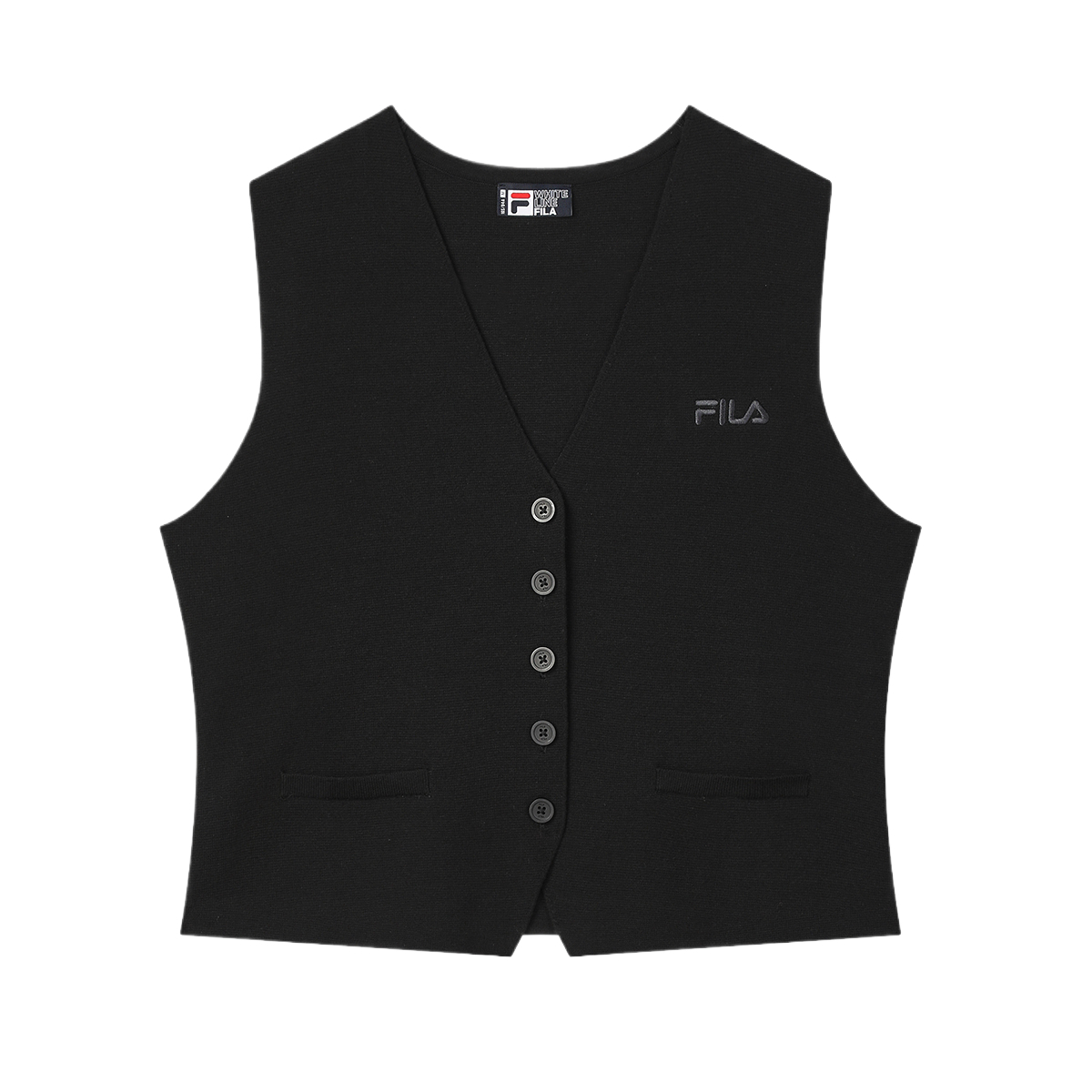 

FILA Оригинальная жилетка для женщин Jet Black, Jet Black