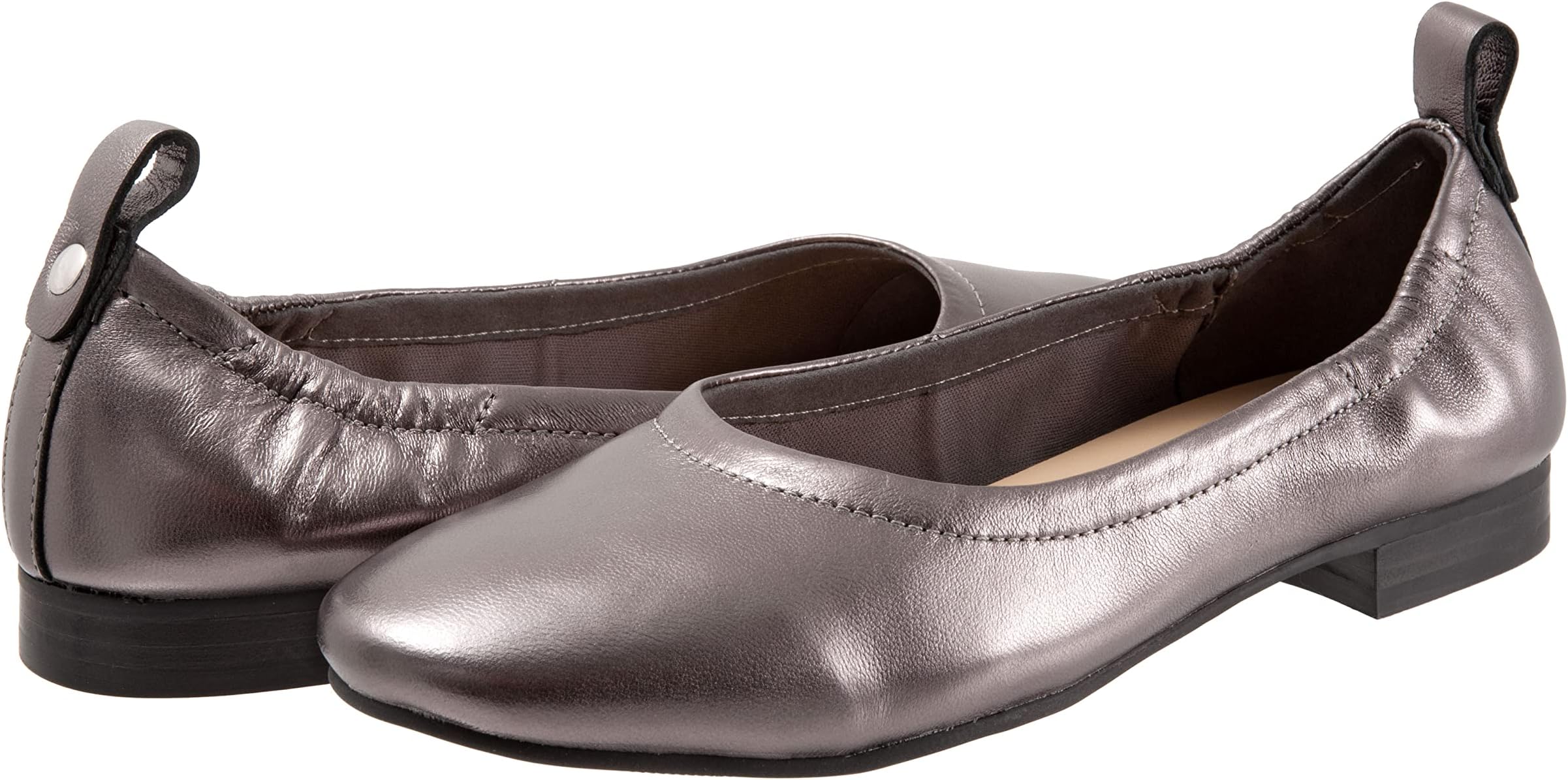 

Туфли на плоской подошве Trotters Gia, цвет Pewter