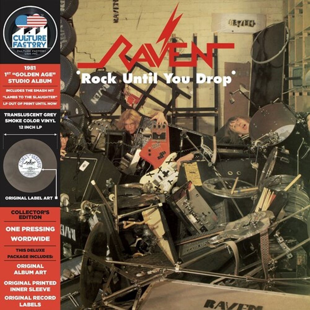 

Виниловая пластинка LP Rock Until You Drop [Grey Smoke Vinyl] - Raven
