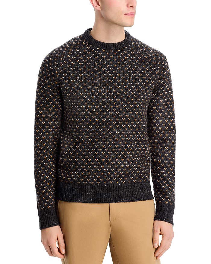 

Шерстяной свитер Donegal Regular Fit Faherty, серый