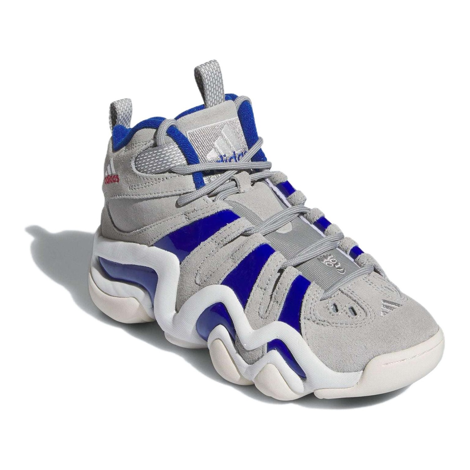 Кроссовки adidas Crazy 8 J 'Dodgers', серый/синий — фото 4
