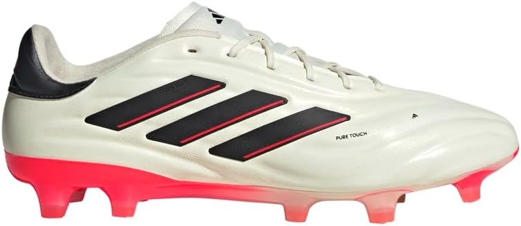 

Футбольные бутсы Adidas Унисекс Copa Pure II Pro для твердого грунта, слоновая кость/черный/красный