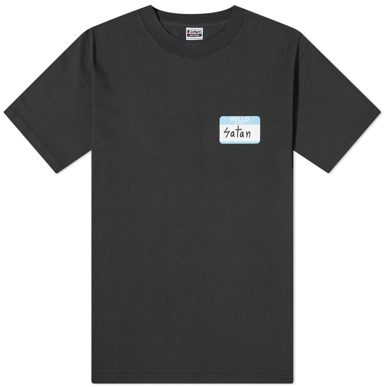 

Футболка Fuct Hello My Name Is Satan T-Shirt, черный
