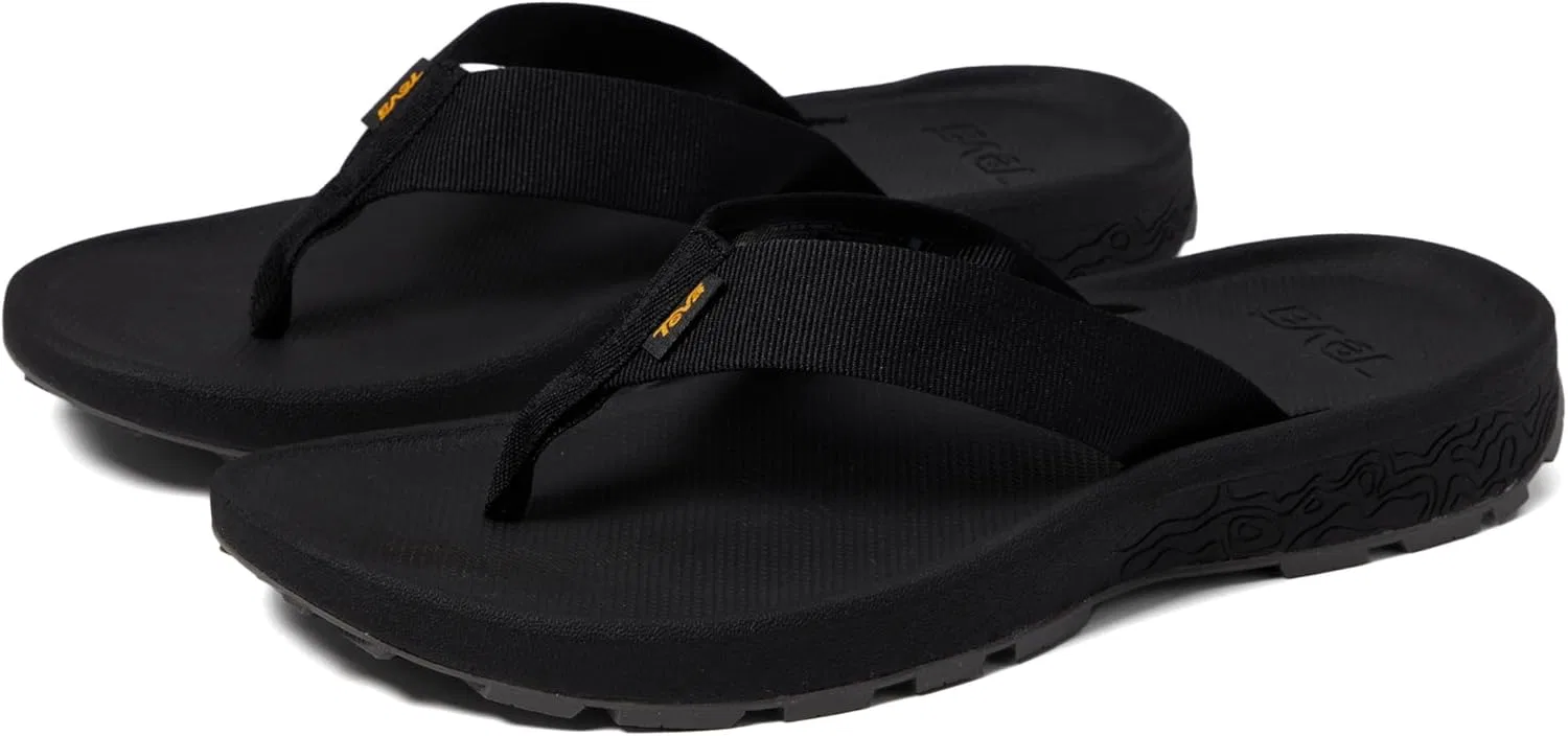 Мужские сандалии Teva M Terragrip с перемычкой, Black