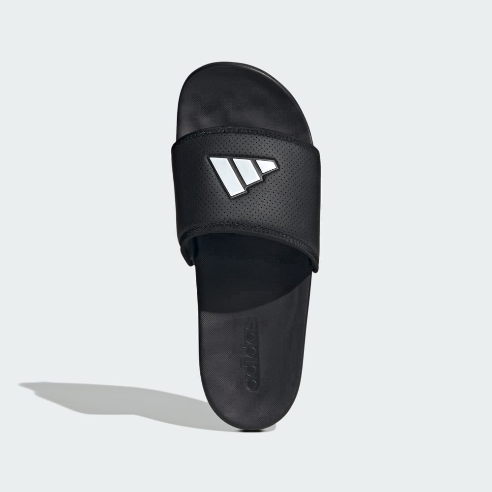 Шлепанцы Adidas Adilette Comfort Slides, цвет Core Black/Cloud White/Core Black — фото 2