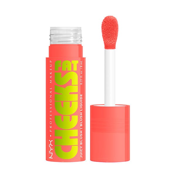 

Жидкие румяна NYX PROFESSIONAL MAKE UP Fat Cheeks Juicy Blush, 01 Papaya Plump