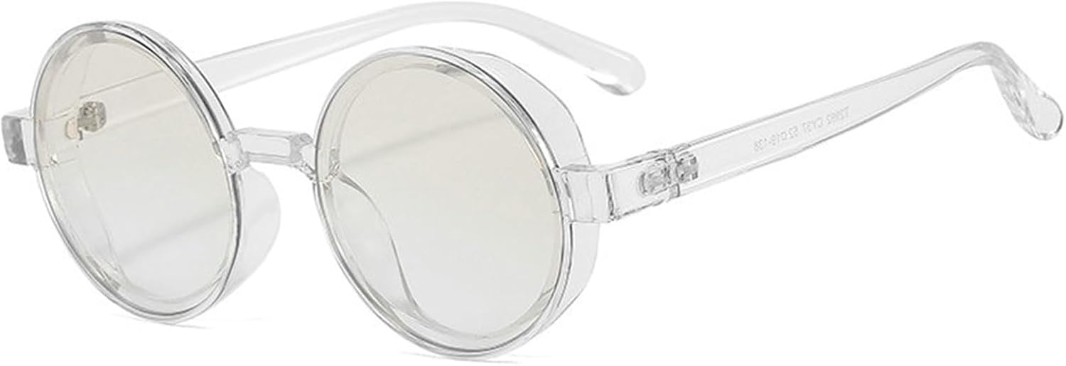 

Солнцезащитные очки Willochra Round Punk для женщин, модные градиентные солнцезащитные очки в винтажном стиле, круглые, маленькие, овальные, с защитой от УФ-излучения UV400, C7