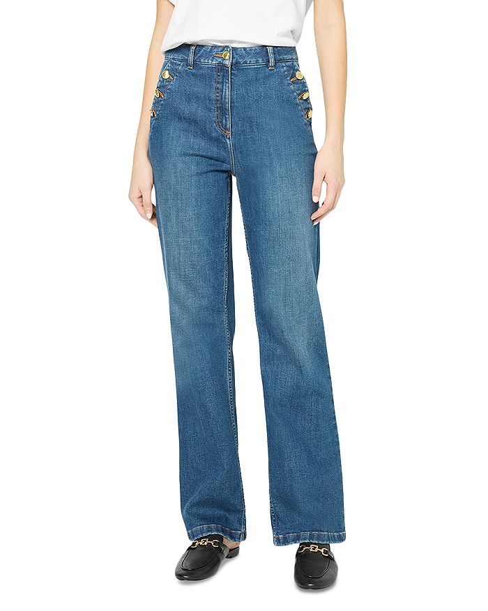 

Джинсы Lysette Flare синего цвета Gerard Darel, синий