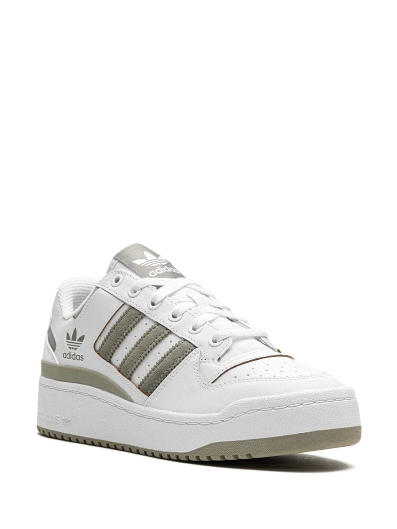 

Adidas кроссовки Forum Bold Stripes White/Silver Pebble, белый