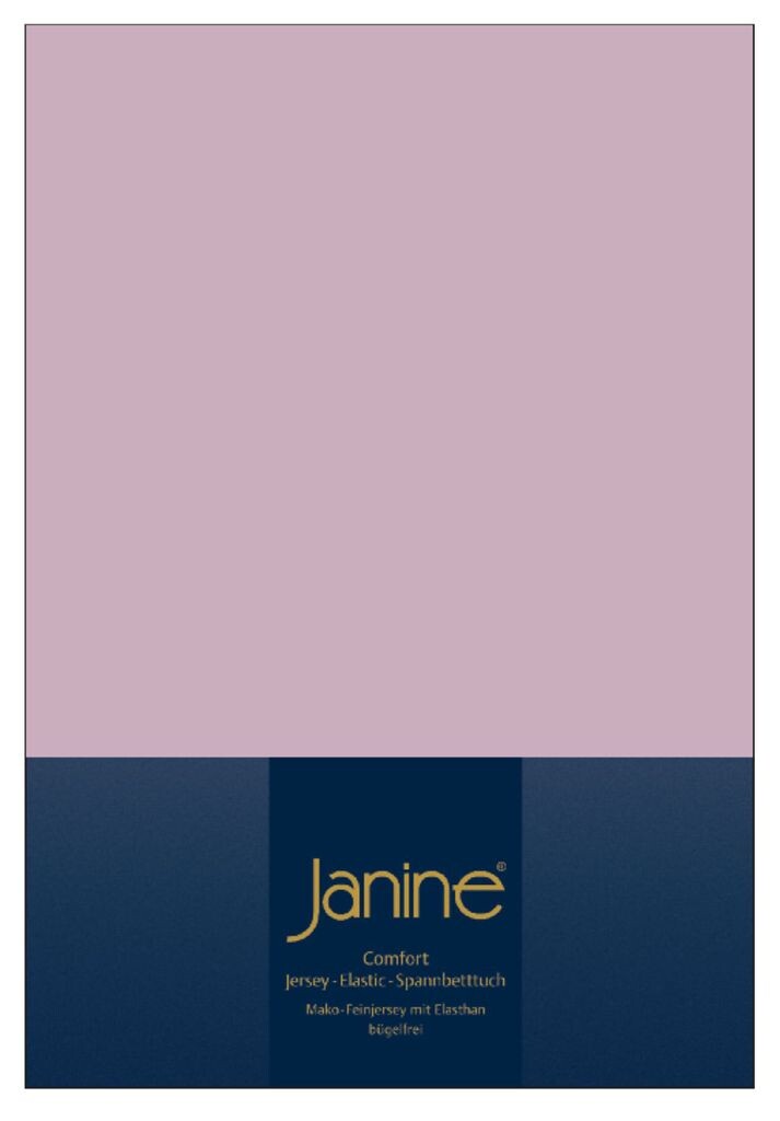 

Простыня Janine Design Elastic-Jersey ELASTIC-JERSEY 5002 цвет старая роза размер 150х200 см Original Janine
