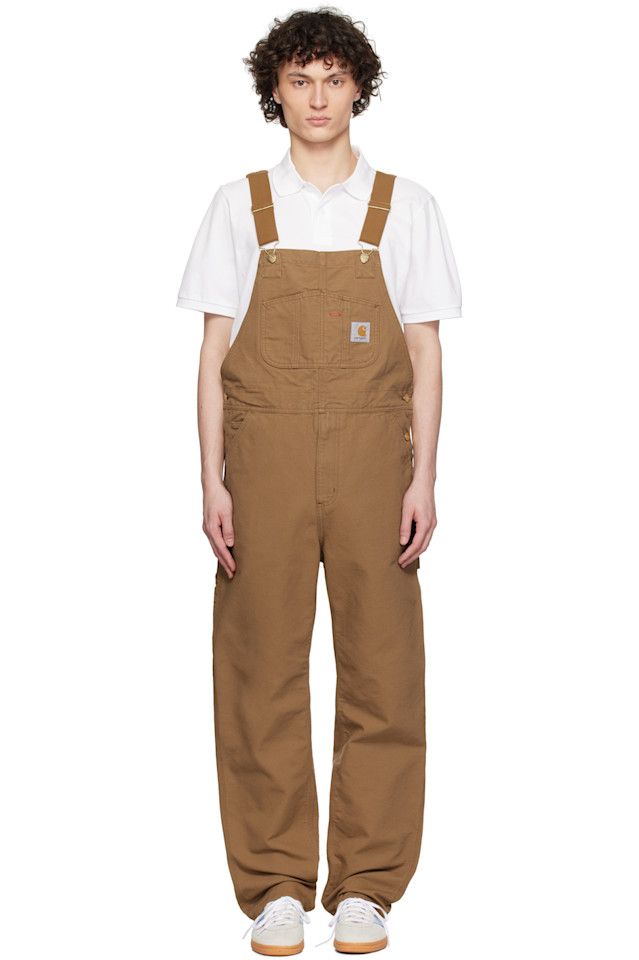

Комбинезон Bib Carhartt Work In Progress, коричневый