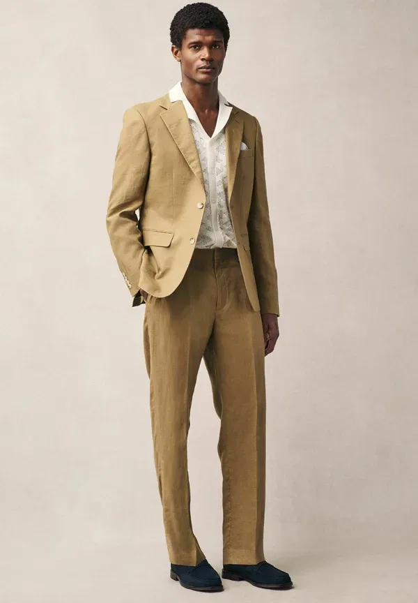 Костюмный пиджак Regular fit Next, камень
