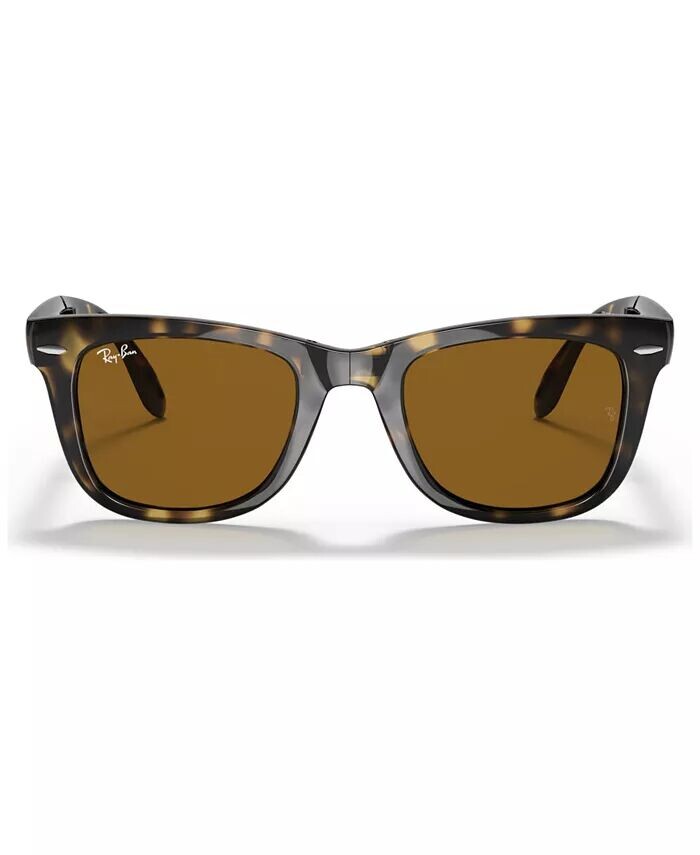 

Солнцезащитные очки, RB4105 FOLDING WAYFARER Ray-Ban, коричневый