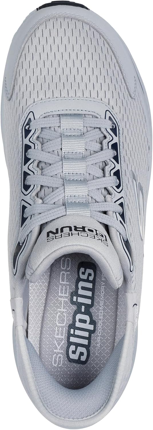 Мужские кроссовки для бега Skechers Go Run Consistent 2.0 Empowered, светло-серый — фото 3
