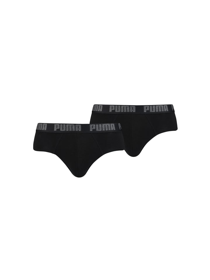 

Боксеры Puma PUMA BASIC BRIEF 2P, цвет 230 - black/black