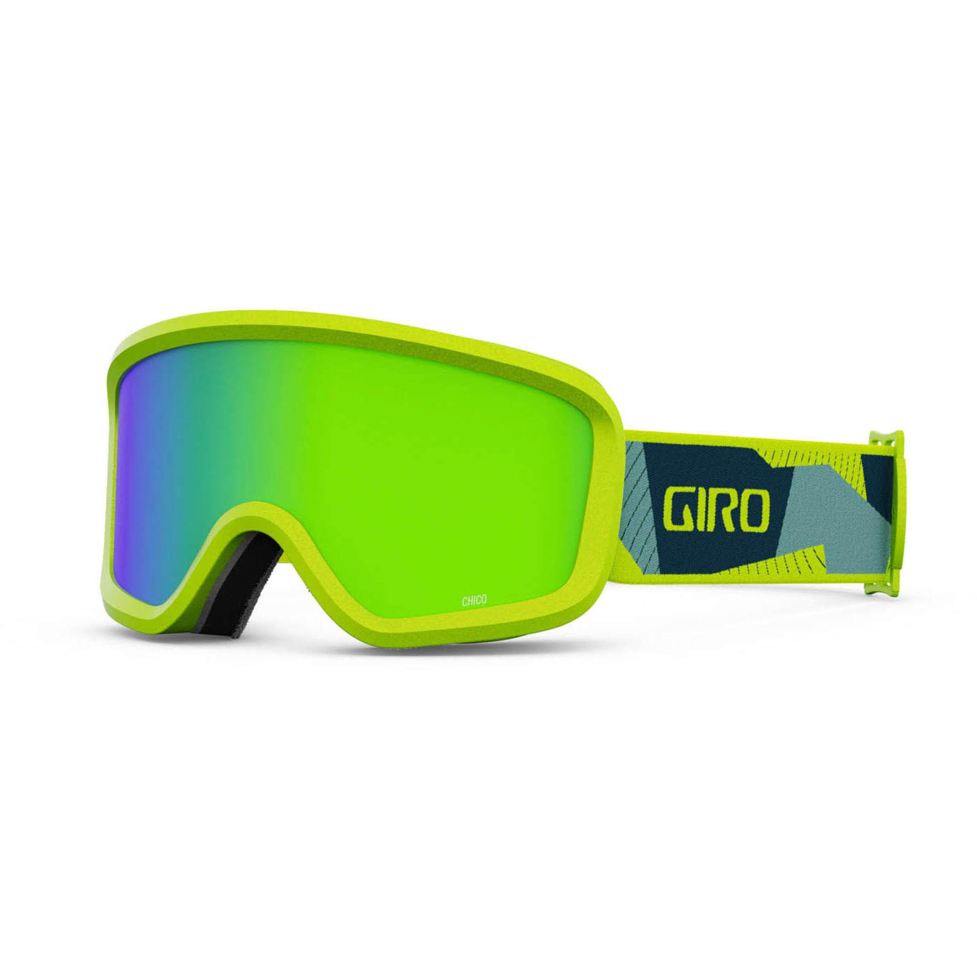 

Детские горнолыжные очки Chico 2.0 Giro, Ano Lime Geo Camo/Loden Green