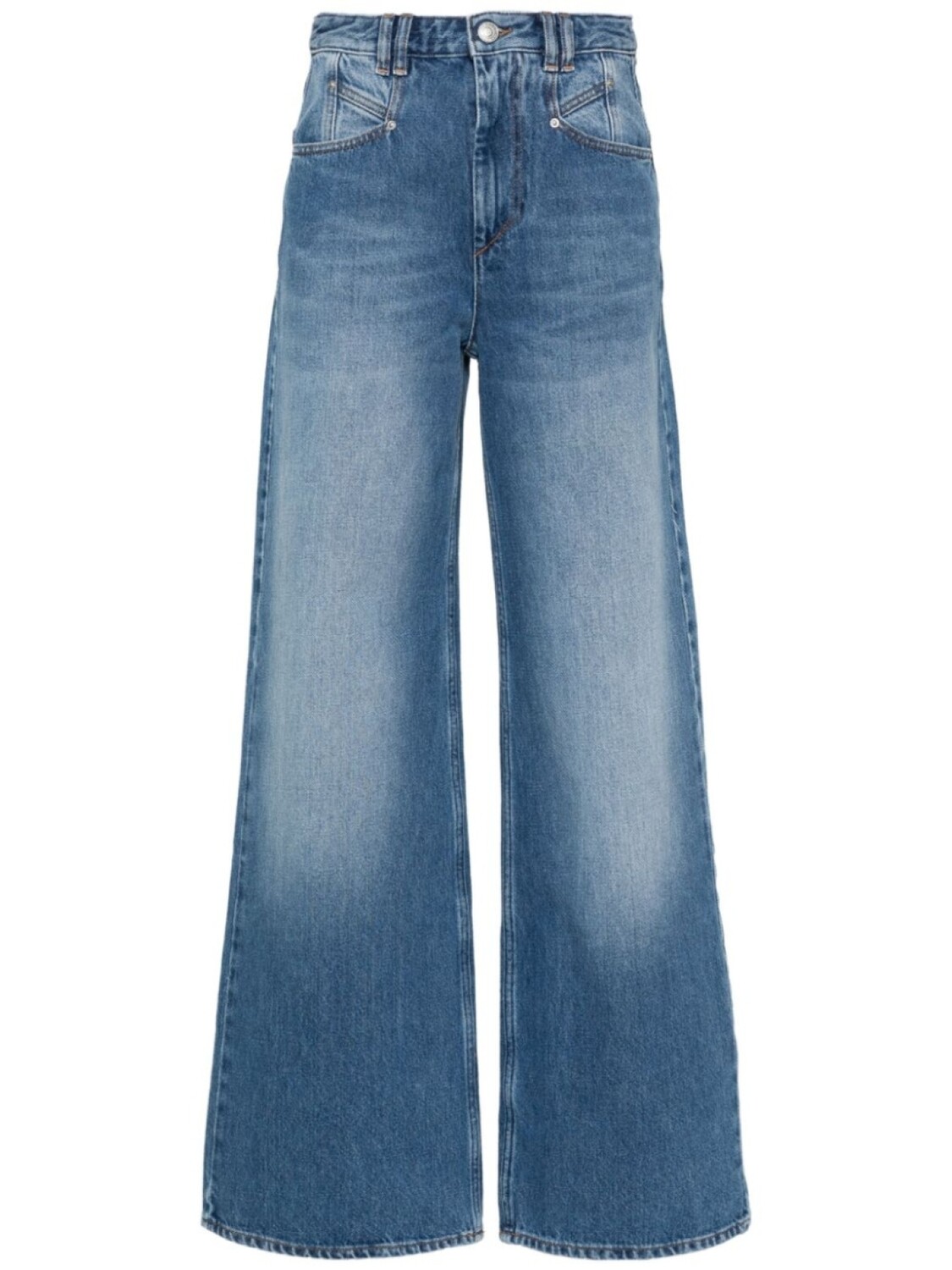 

ISABEL MARANT джинсы bootcut с завышенной талией, синий