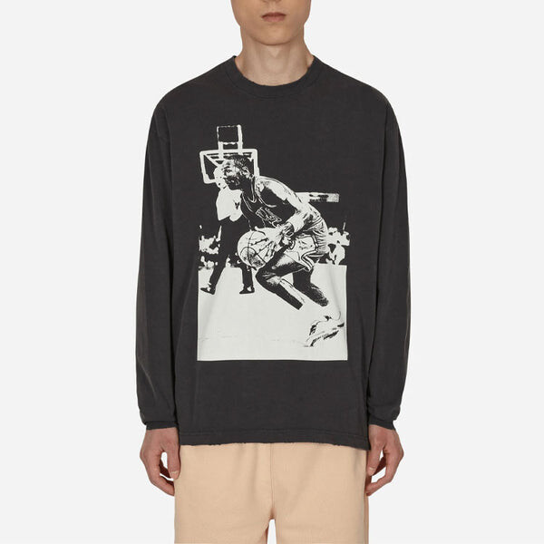 Футболка Air Jordan x Union Crossover Photo Pullover 'Black', черный — фото 4