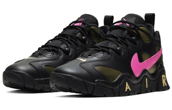 Кроссовки воздушный заградительный огонь низкий qs Nike, черный — фото 3
