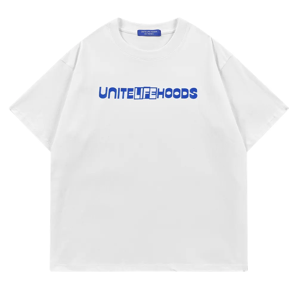

Футболка унисекс Unite Life HOODS, Серый/Белый