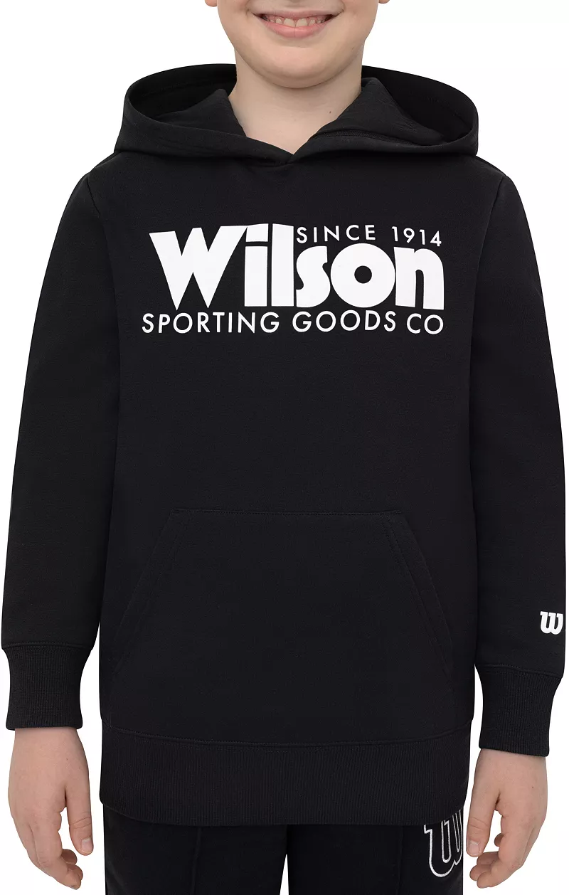 

Толстовка со спортивными товарами Wilson для мальчиков, черный
