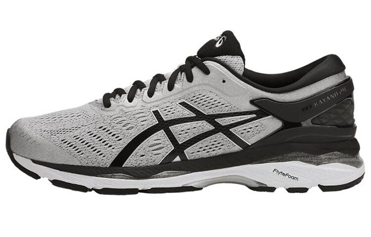 

Кроссовки мужские Gel-Kayano 24 с низким верхом серые/черные Asics