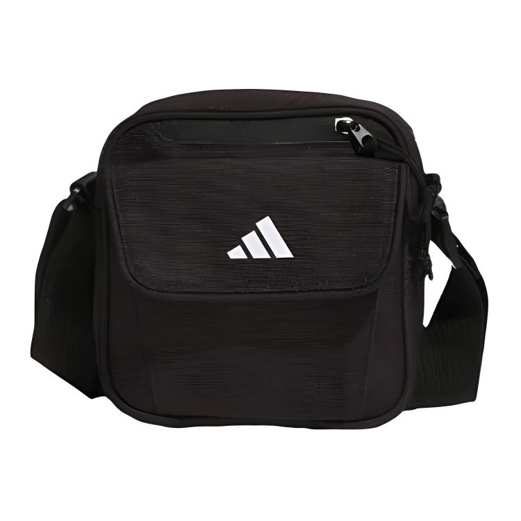 

Adidas Сумка через плечо из ткани, обычная, унисекс, черная