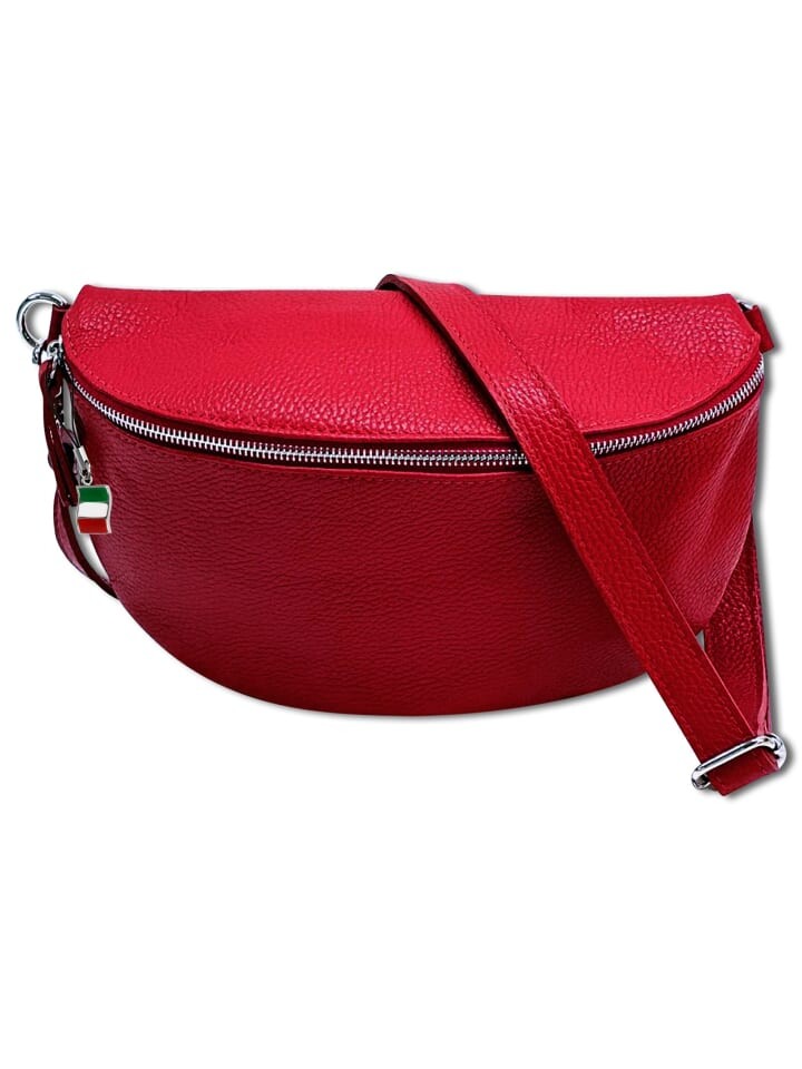 

Наплечная сумка Florence Gürteltasche Leder schwarz ca. 29cm