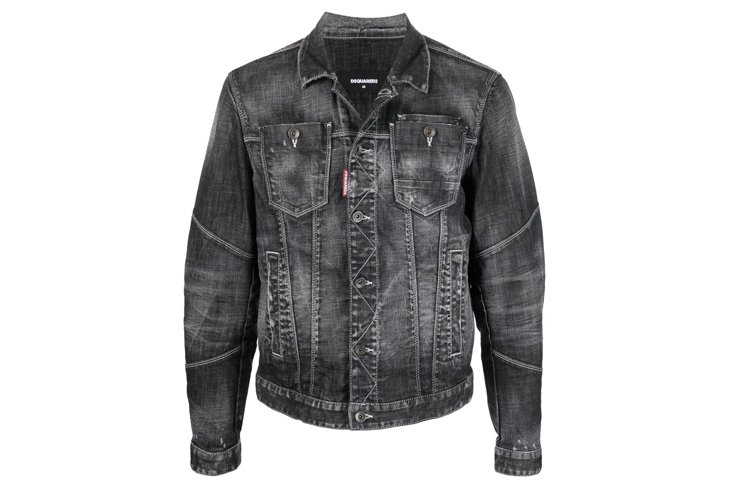 

DSQUARED 2 Куртка FW22 мужская черная, Black