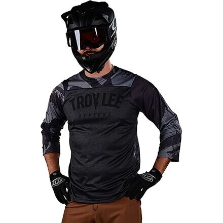 

Джерси Ruckus мужские Troy Lee Designs, цвет Black Heather