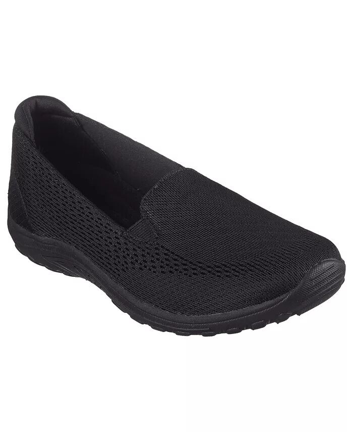 

Женские повседневные прогулочные кроссовки без шнуровки Willows Vibe от Finish Line Skechers, черный