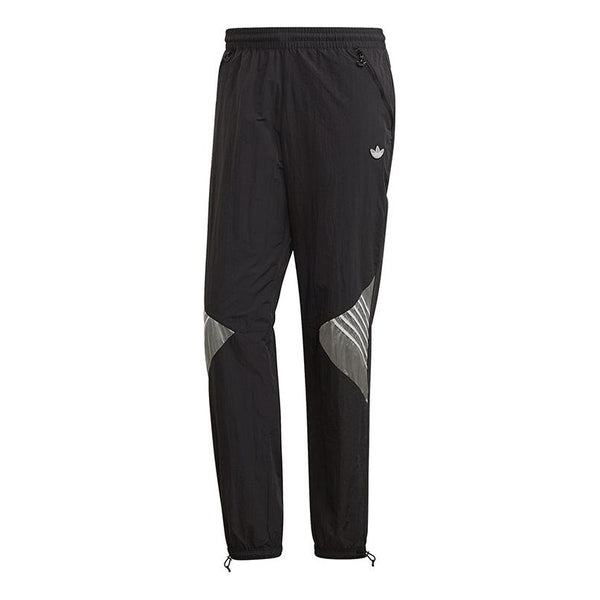 

Спортивные штаны adidas originals Tolima-02 Trackp Reflective Logo Casual Training Sports Long Pants Black, черный