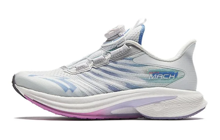 Antakids Mach 4.0 Slip Resistant Abrasion Resistant низкие детские кроссовки для бега White Blue