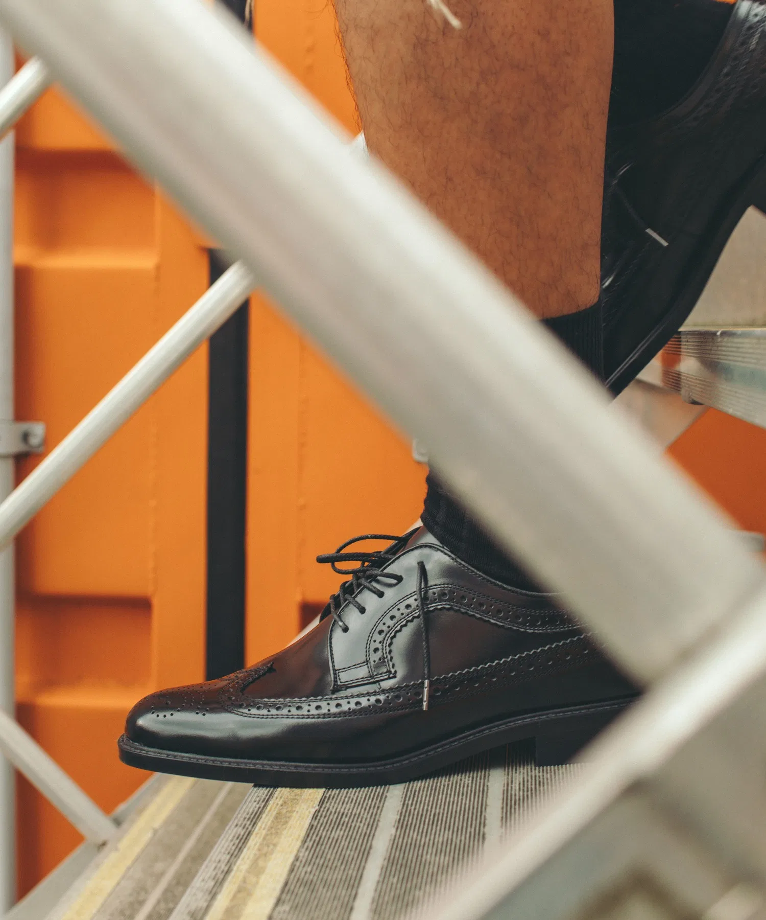 Мужские классические туфли The Kenford Fineshoes K031 CLASSIC WING TIP — фото 4