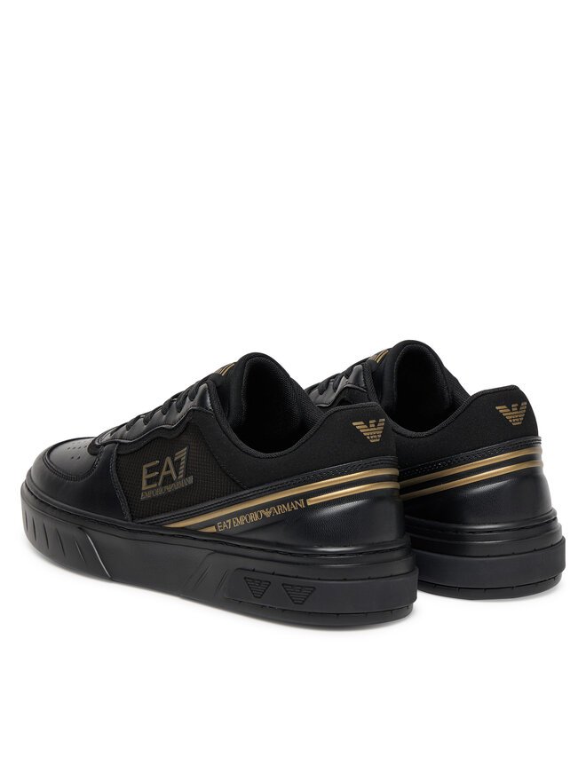 Кроссовки 7X000338 AF18614 MZ177 Ea7 Emporio Armani, черный — фото 3