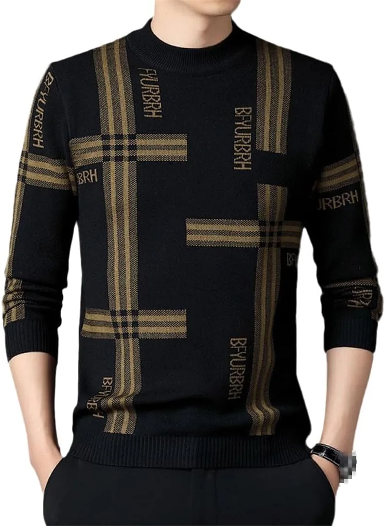 

Свитер мужской с круглым вырезом, длинный рукав, корейская версия