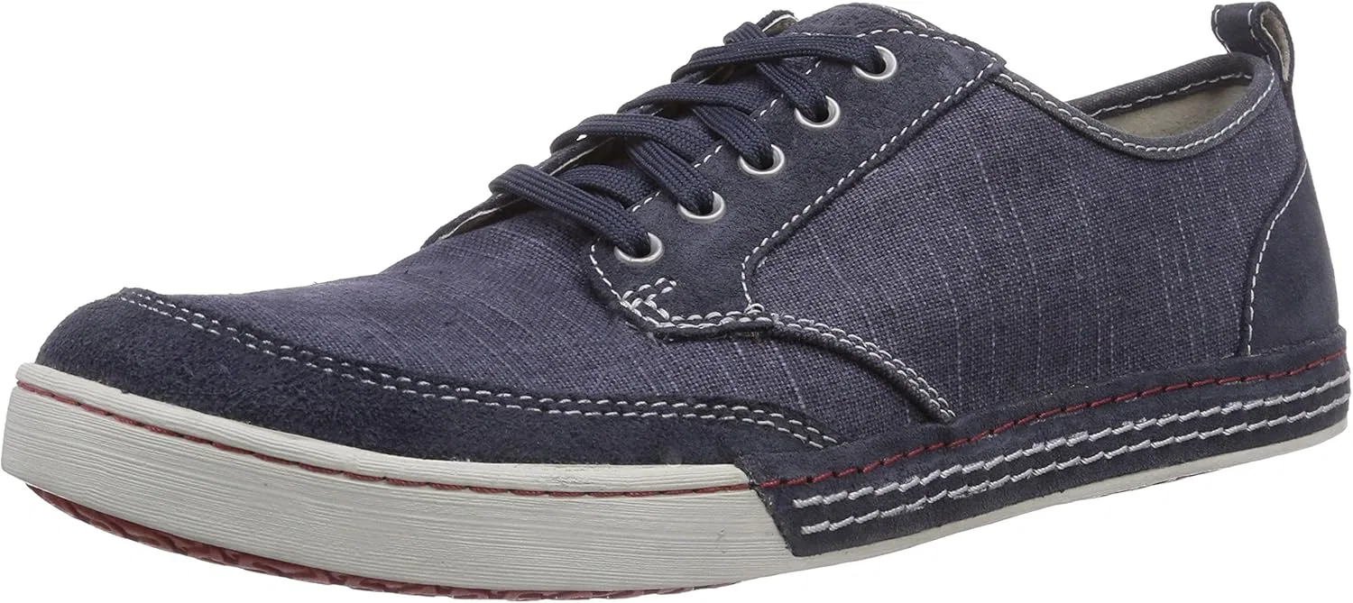 Мужские кроссовки Clarks Slaten Edge, Blue Denim Canvas
