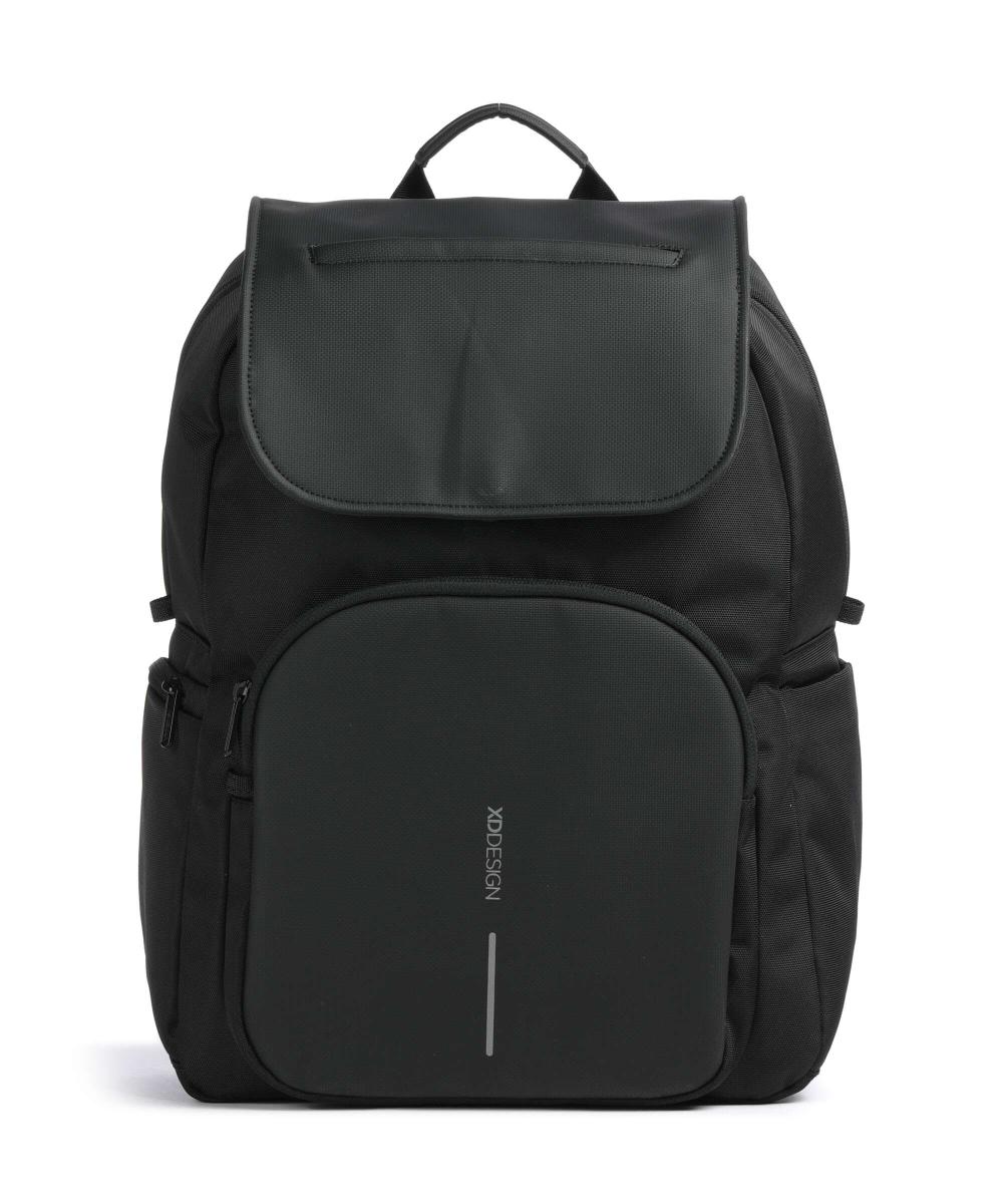 

Мягкий ежедневный рюкзак Bobby 16″ из переработанного полиэстера полиуретана Xd Design, черный
