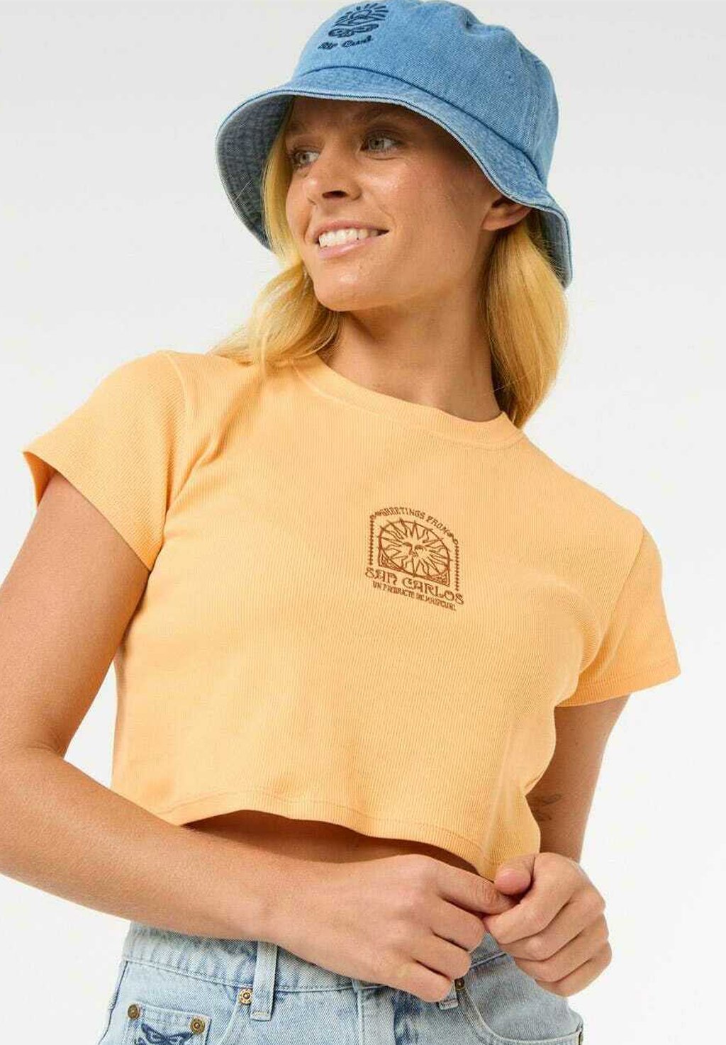 

Футболка с принтом SAN CARLOS Rip Curl, оранжевый