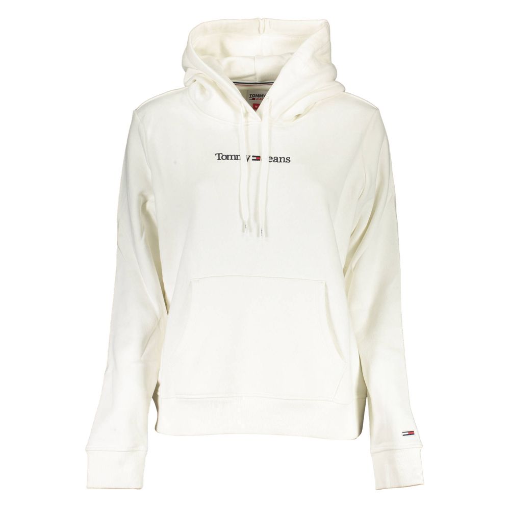 

Белый хлопковый женский свитер Tommy Hilfiger
