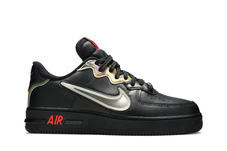 

Кроссовки Nike Air Force 1 React, черный