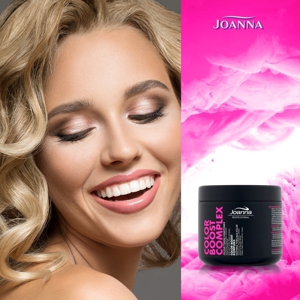 Увлажняющий кондиционер для нейтрализации желтизны Color Boost Complex Joanna, 500 гр — фото 2