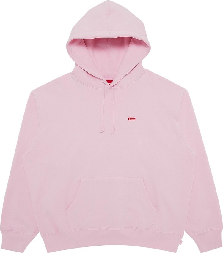 

Толстовка Supreme Small Box Hooded 'Light Pink', розовый