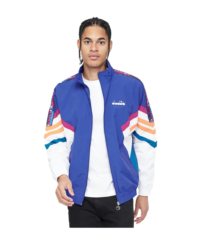 

Спортивная куртка свободного кроя с V-образным вырезом Diadora, мультиколор