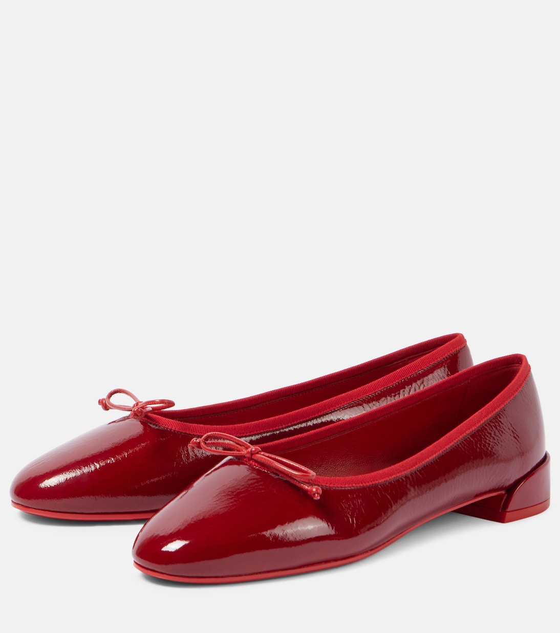Балетки Sweet Jane из лаковой кожи Christian Louboutin, Loubi/ Lin Loubi — фото 4