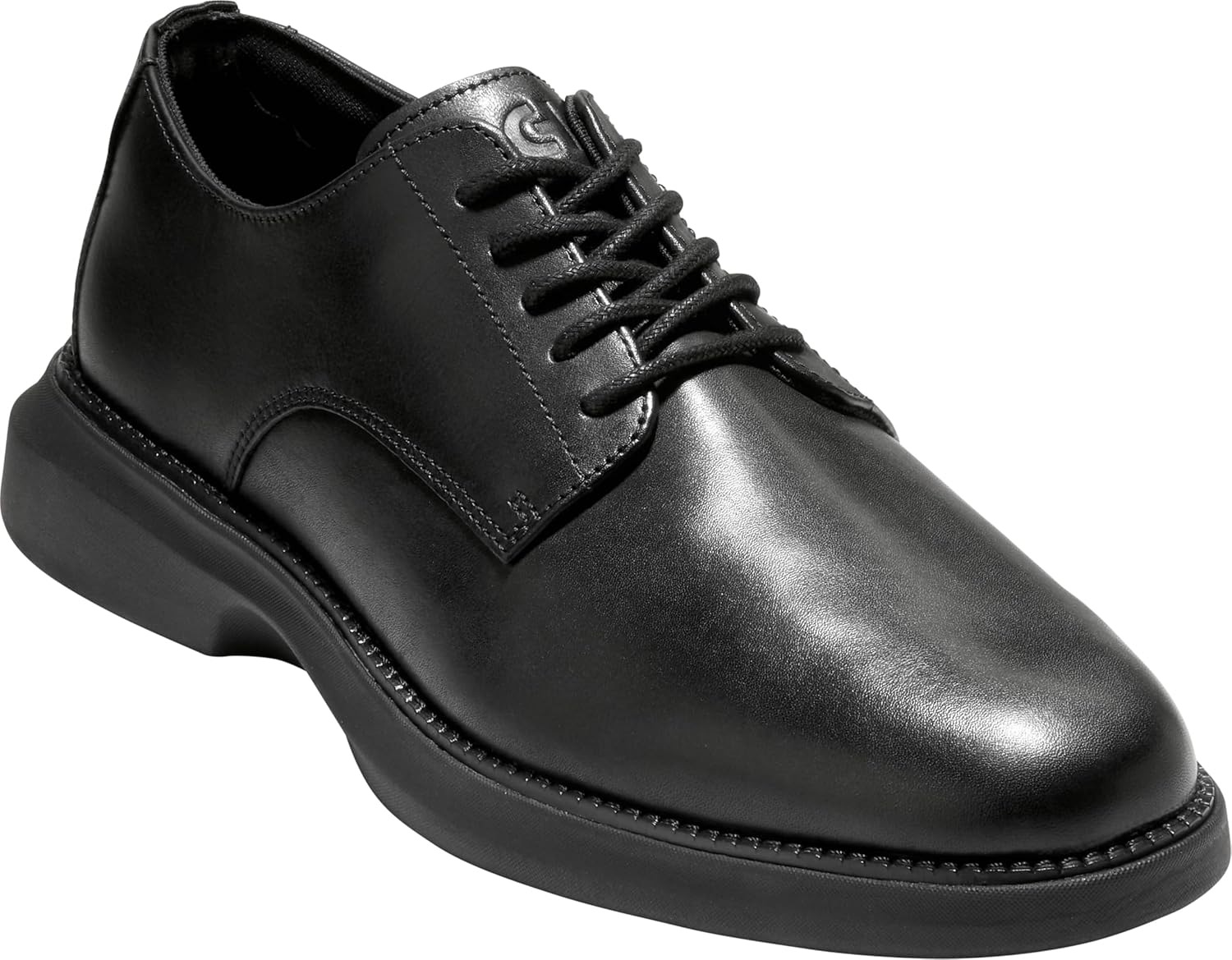 Мужские туфли Cole Haan Grand Shadowlite с гладким носком, черный — фото 4